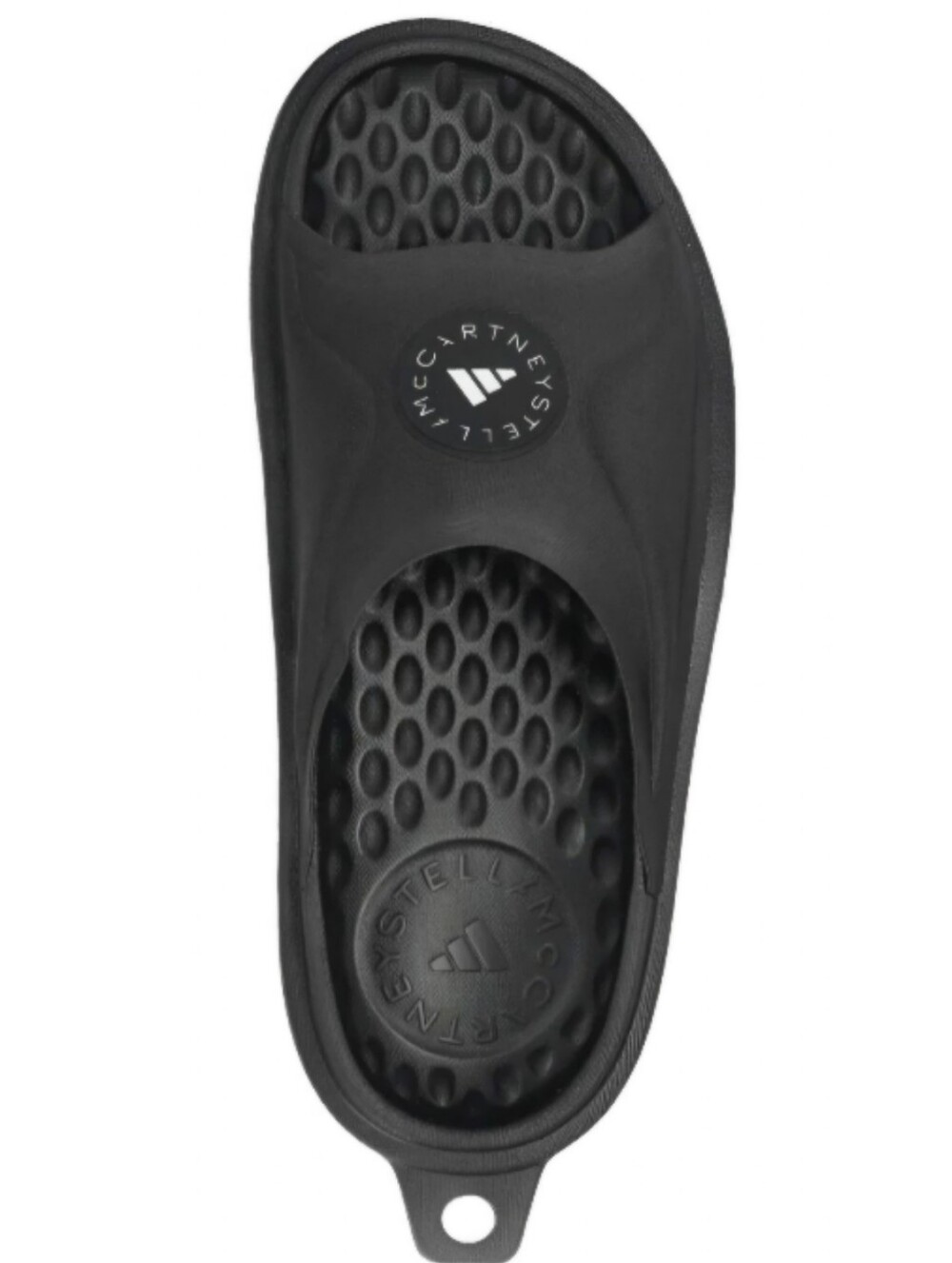 Adidas by Stella McCartney Black Slip-On Slide Sandals